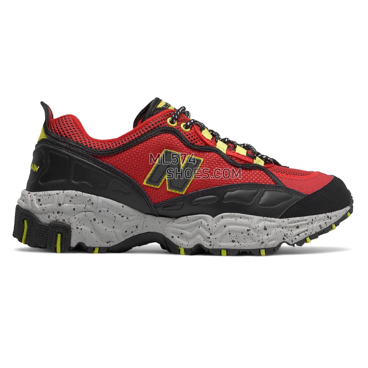 New Balance 801 - Men's Classic Sneakers - Team Red with Black - ML801GLE