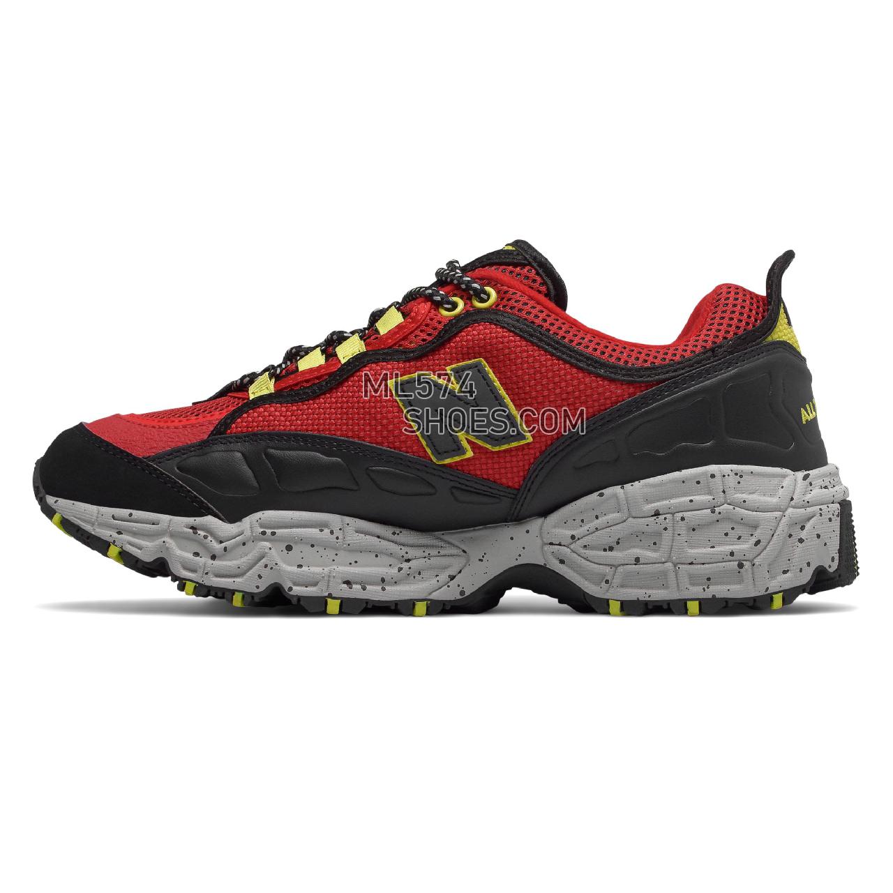 New Balance 801 - Men's Classic Sneakers - Team Red with Black - ML801GLE