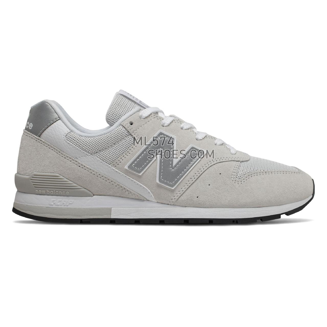 New Balance 996v2 - Men's Classic Sneakers - Nimbus Cloud with Silver - CM996BT