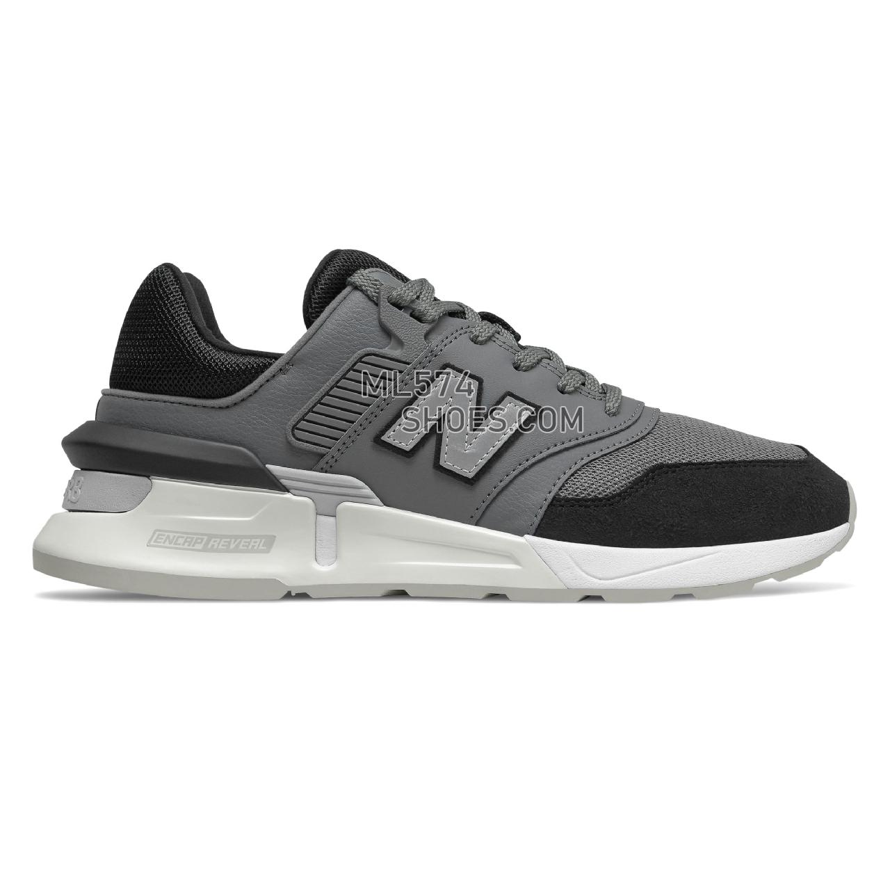 New Balance 997 Sport - Men's Sport Style Sneakers - Castlerock with Black - MS997LOK