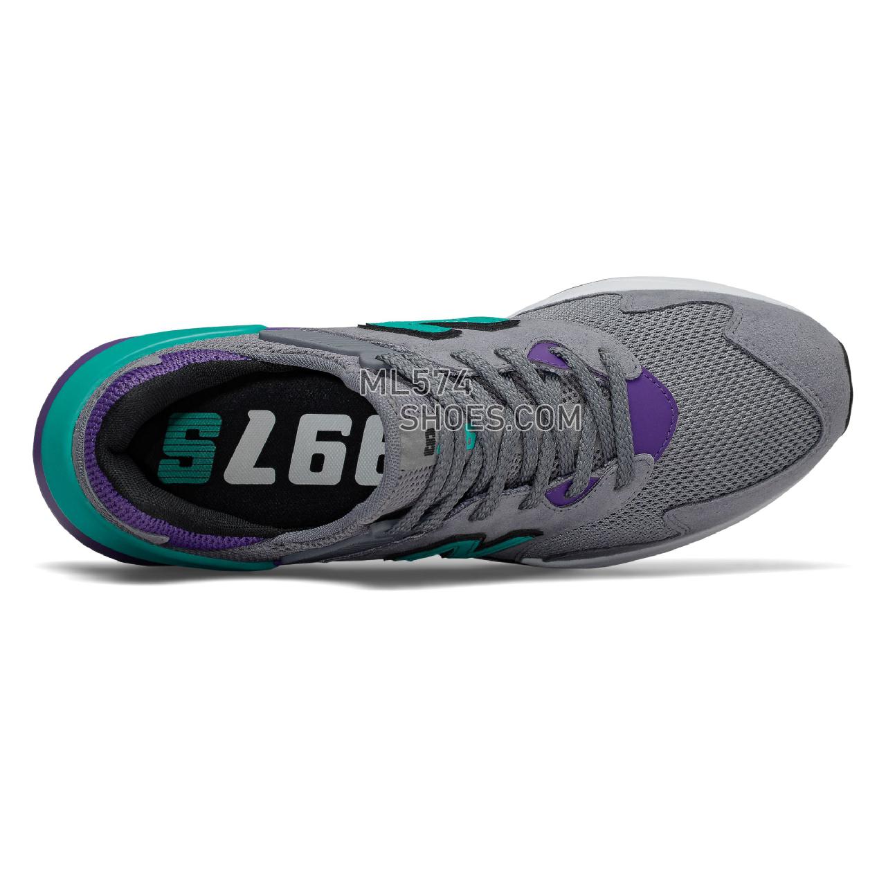 New Balance 997 Sport - Men's Sport Style Sneakers - Steel with Verdite - MS997JKC