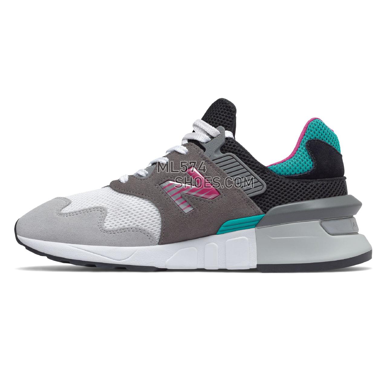 New Balance 997 Sport - Men's Sport Style Sneakers - Castlerock with Amazonite - MS997JCF