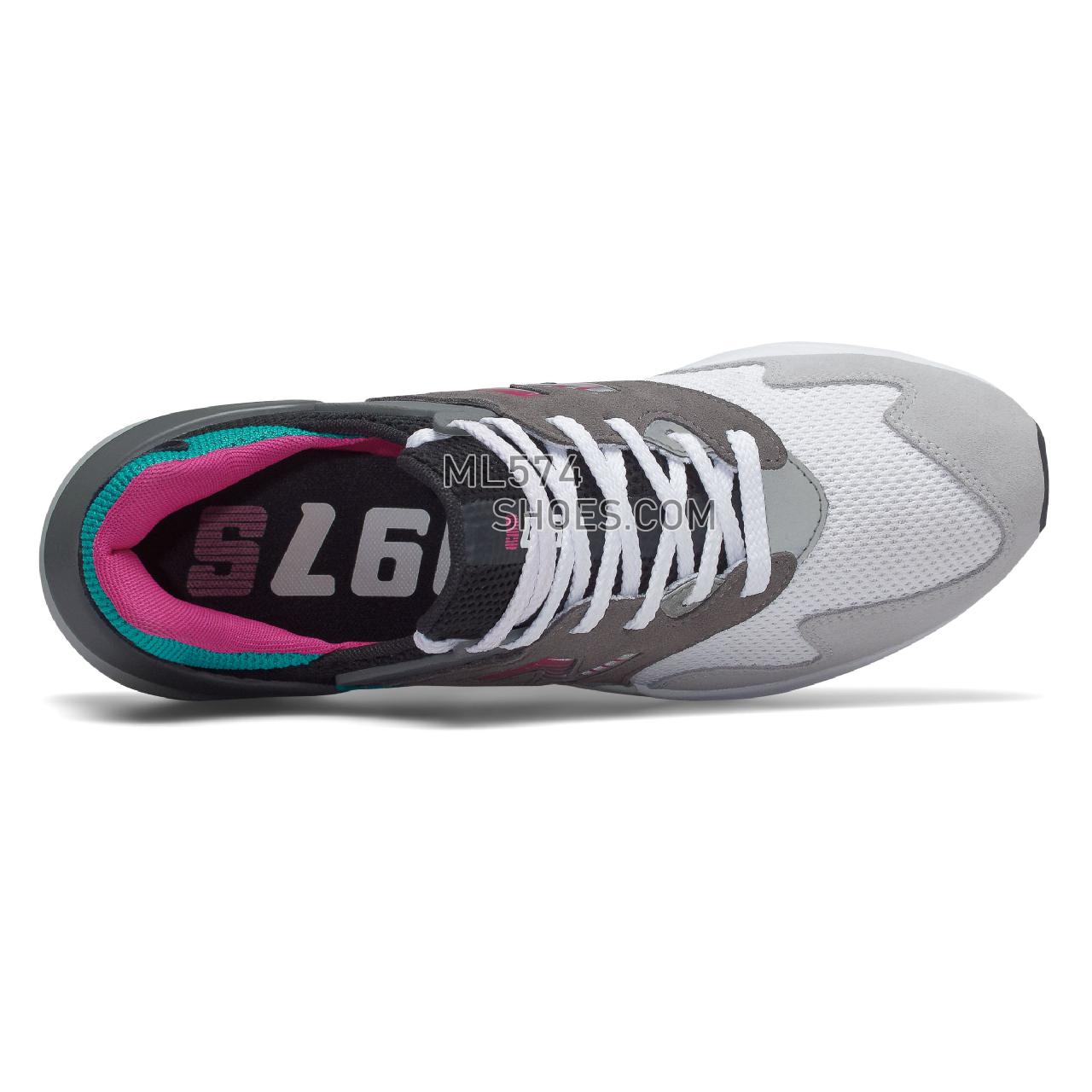 New Balance 997 Sport - Men's Sport Style Sneakers - Castlerock with Amazonite - MS997JCF