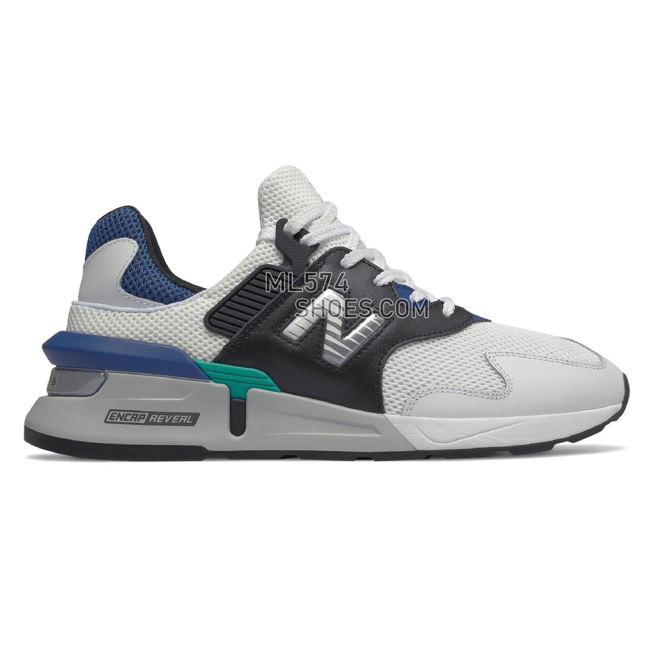 New Balance 997 Sport - Men's Sport Style Sneakers - White with Moroccan Tile - MS997JCD