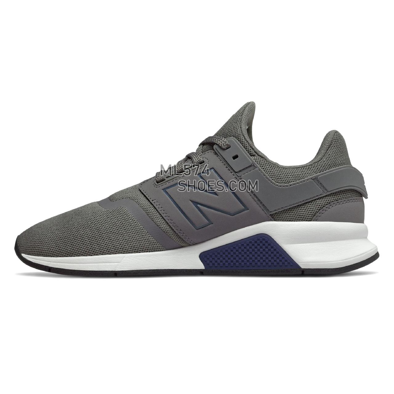 New Balance 247 - Men's Sport Style Sneakers - Techtonic Blue with Castlerock - MS247BA