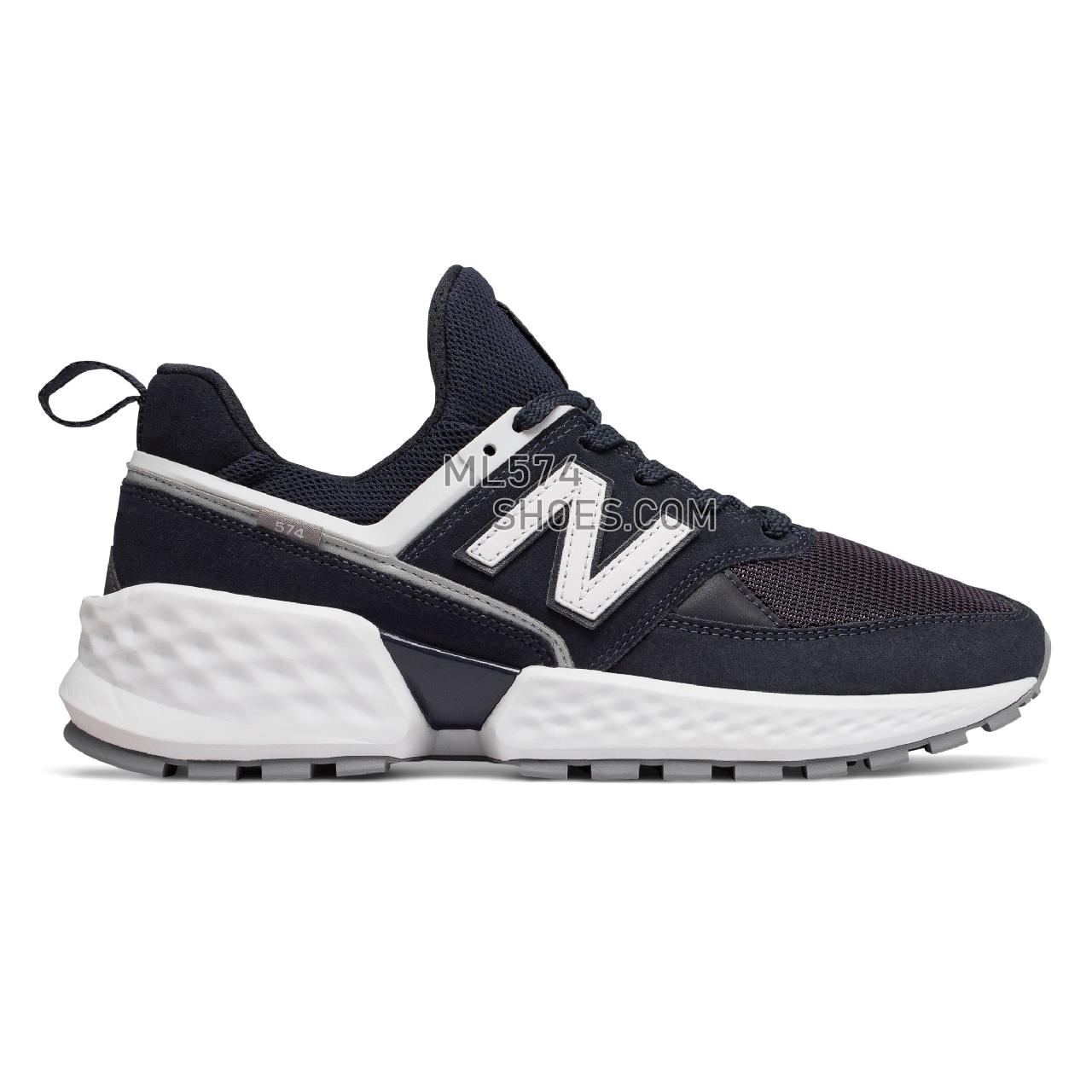 New Balance 574 Sport - Men's Sport Style Sneakers - Eclipse with White - MS574NSA