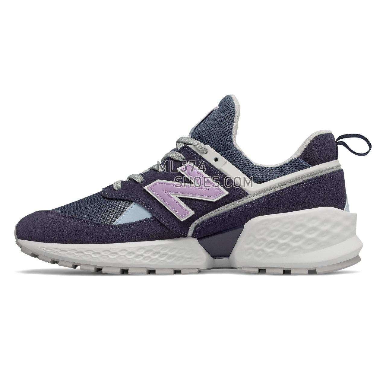 New Balance 574 Sport - Men's Sport Style Sneakers - Pigment with White - MS574GNA