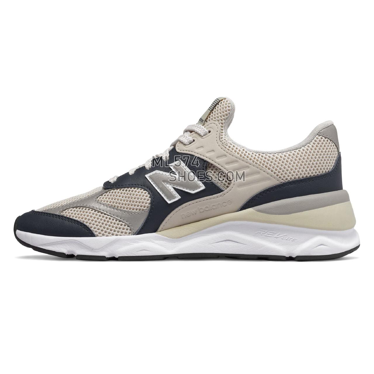 New Balance X-90 Reconstructed - Men's Sport Style Sneakers - Outerspace with Light Cliff Grey - MSX90RPC