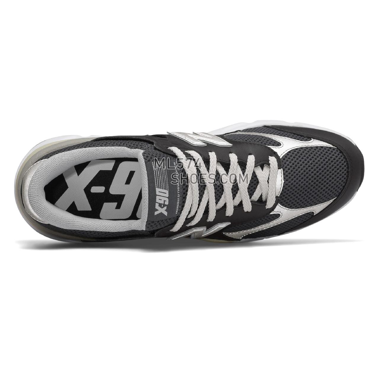 New Balance X-90 Reconstructed - Men's Sport Style Sneakers - Black with Orca - MSX90RPA