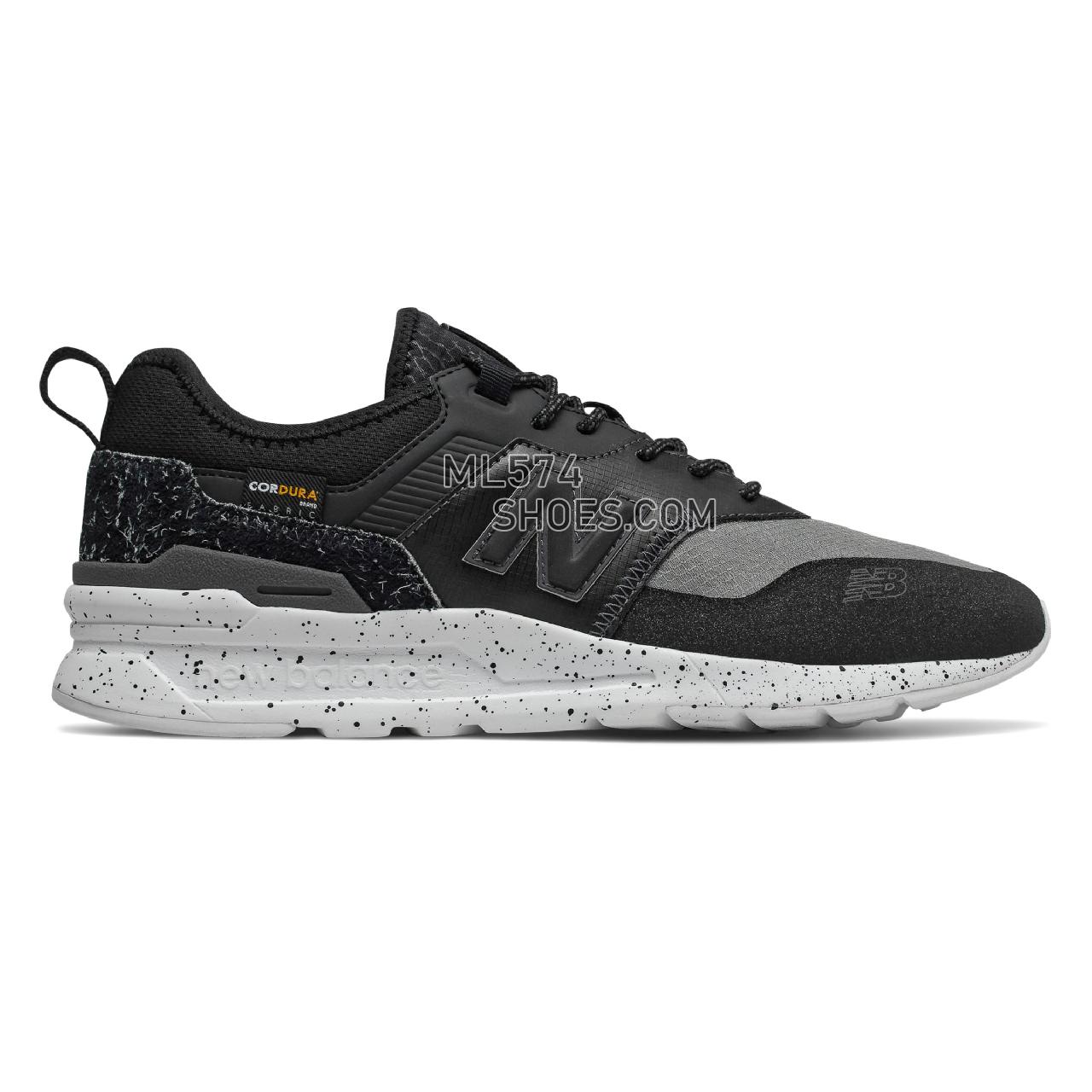 New Balance 997H Spring Hike Trail - Men's All Terrain - Black with White and Grey - CMT997HF