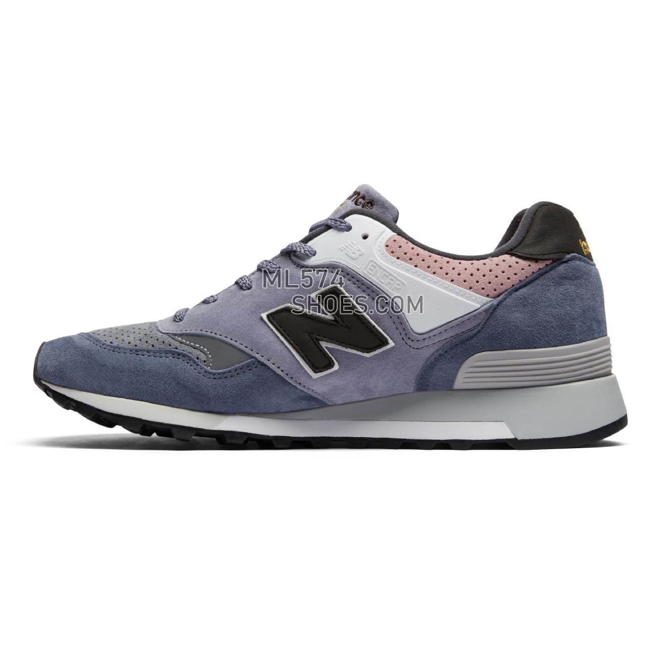 New Balance Made in UK 577 - Men's Made in USA And UK Sneakers - Blue with White and Pink - M577YOR