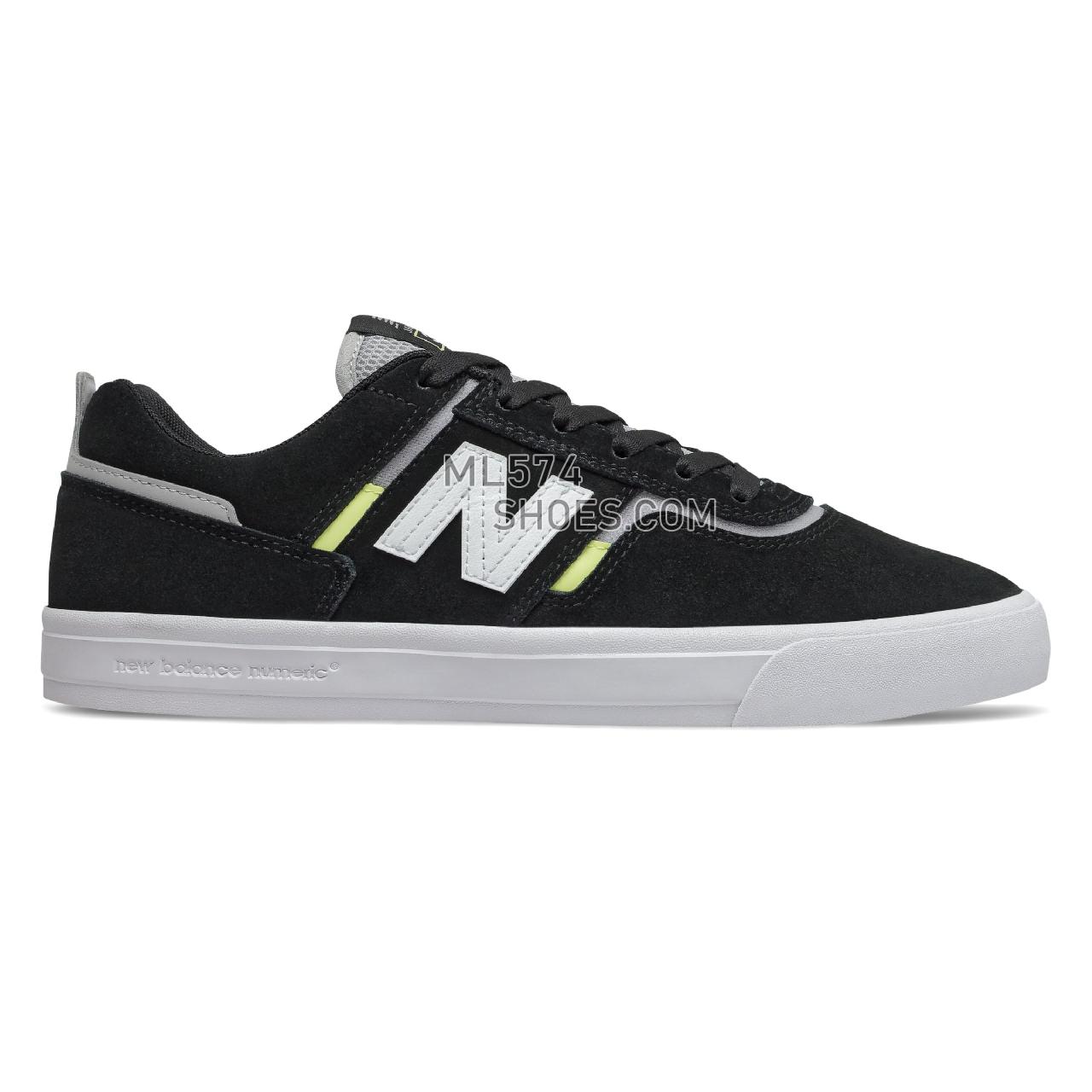 New Balance Numeric 306 - Men's NB Numeric Skate - Black with Lemon - NM306BLL