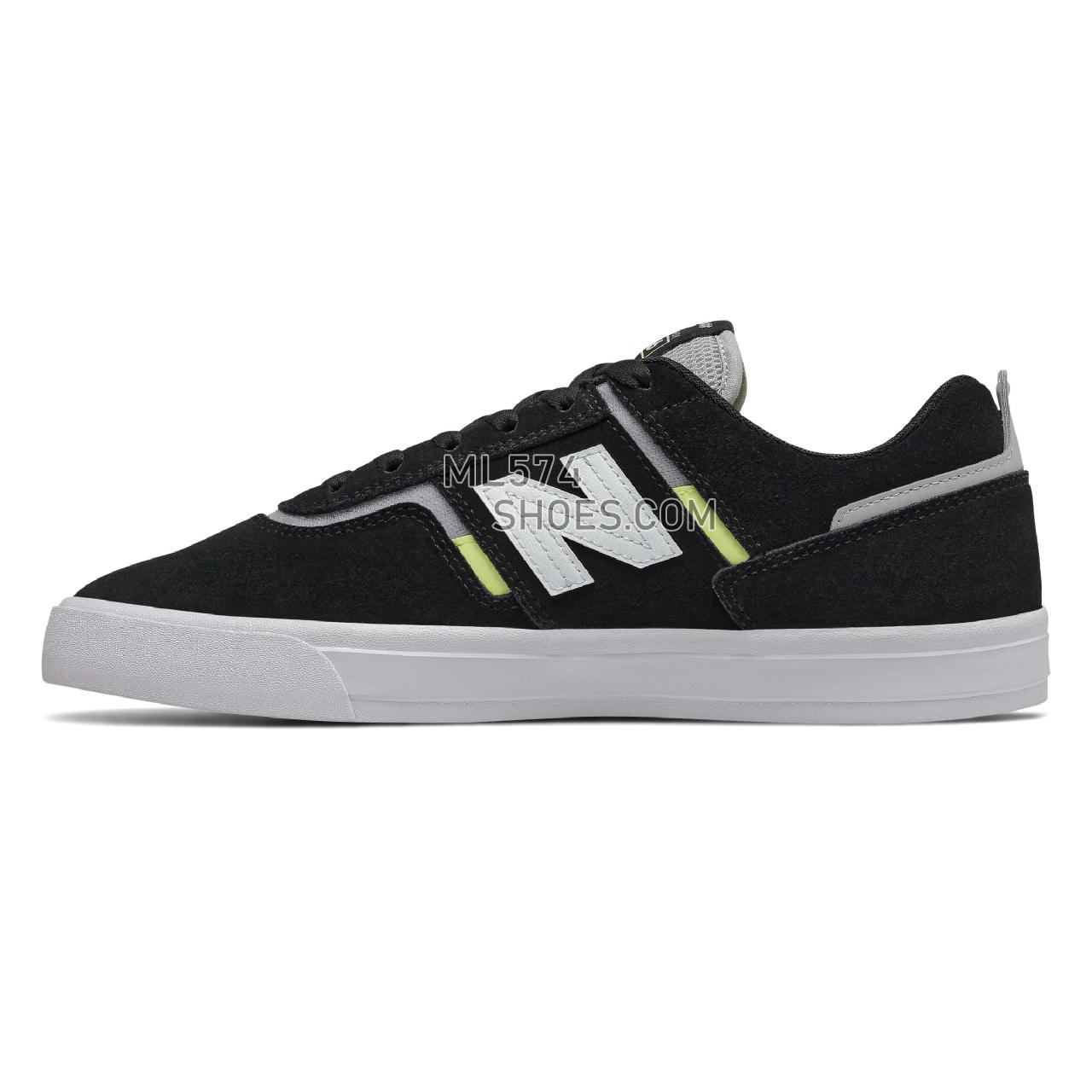 New Balance Numeric 306 - Men's NB Numeric Skate - Black with Lemon - NM306BLL