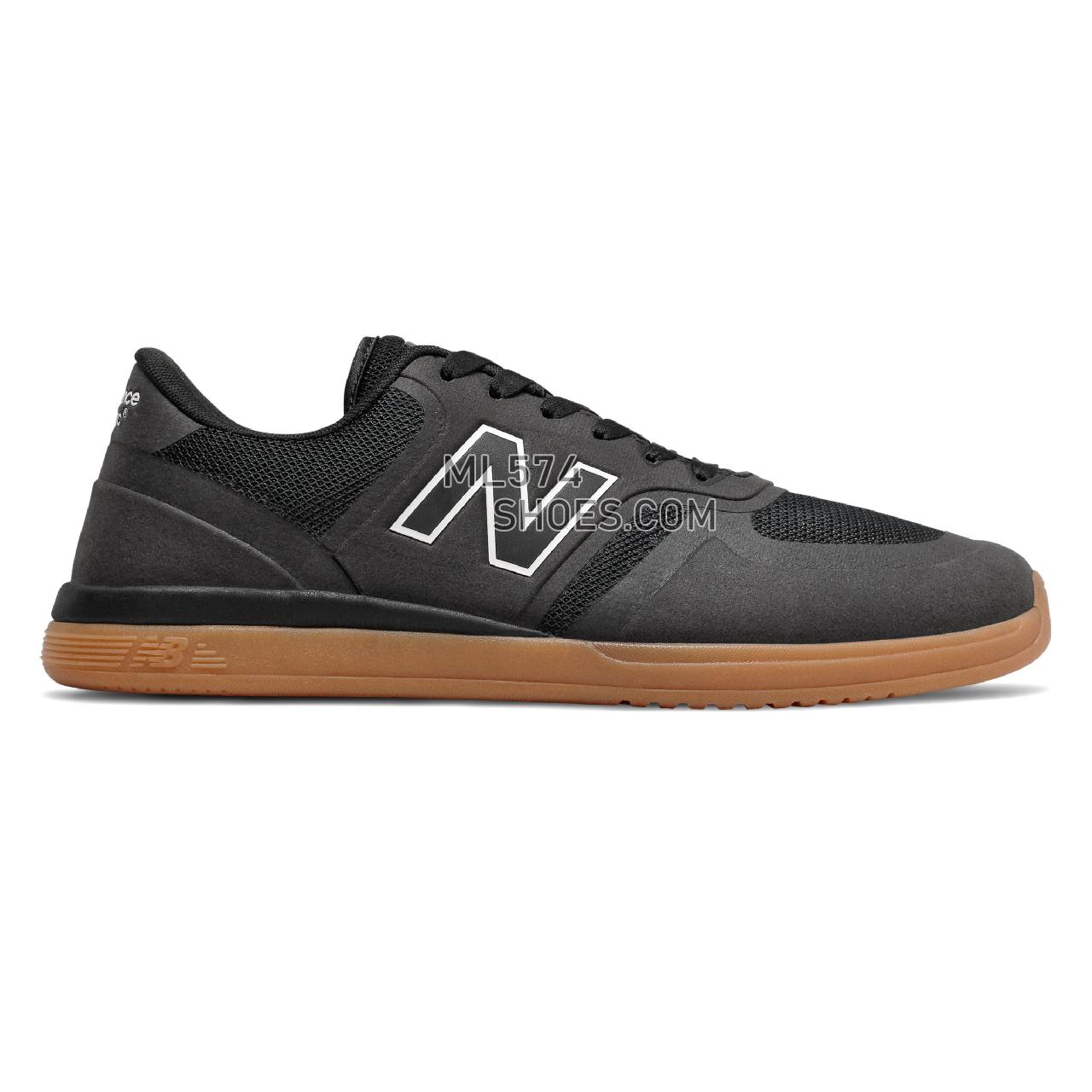 New Balance Numeric 420 - Men's NB Numeric Skate - Black with Gum - NM420GUM