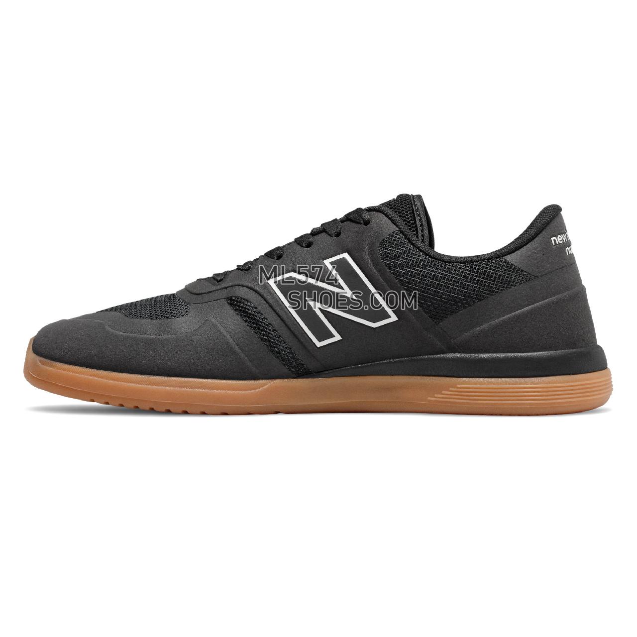 New Balance Numeric 420 - Men's NB Numeric Skate - Black with Gum - NM420GUM