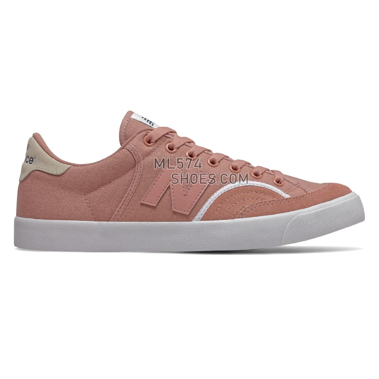 New Balance Numeric 212 - Men's NB Numeric Skate - Peach with White - NM212PCH