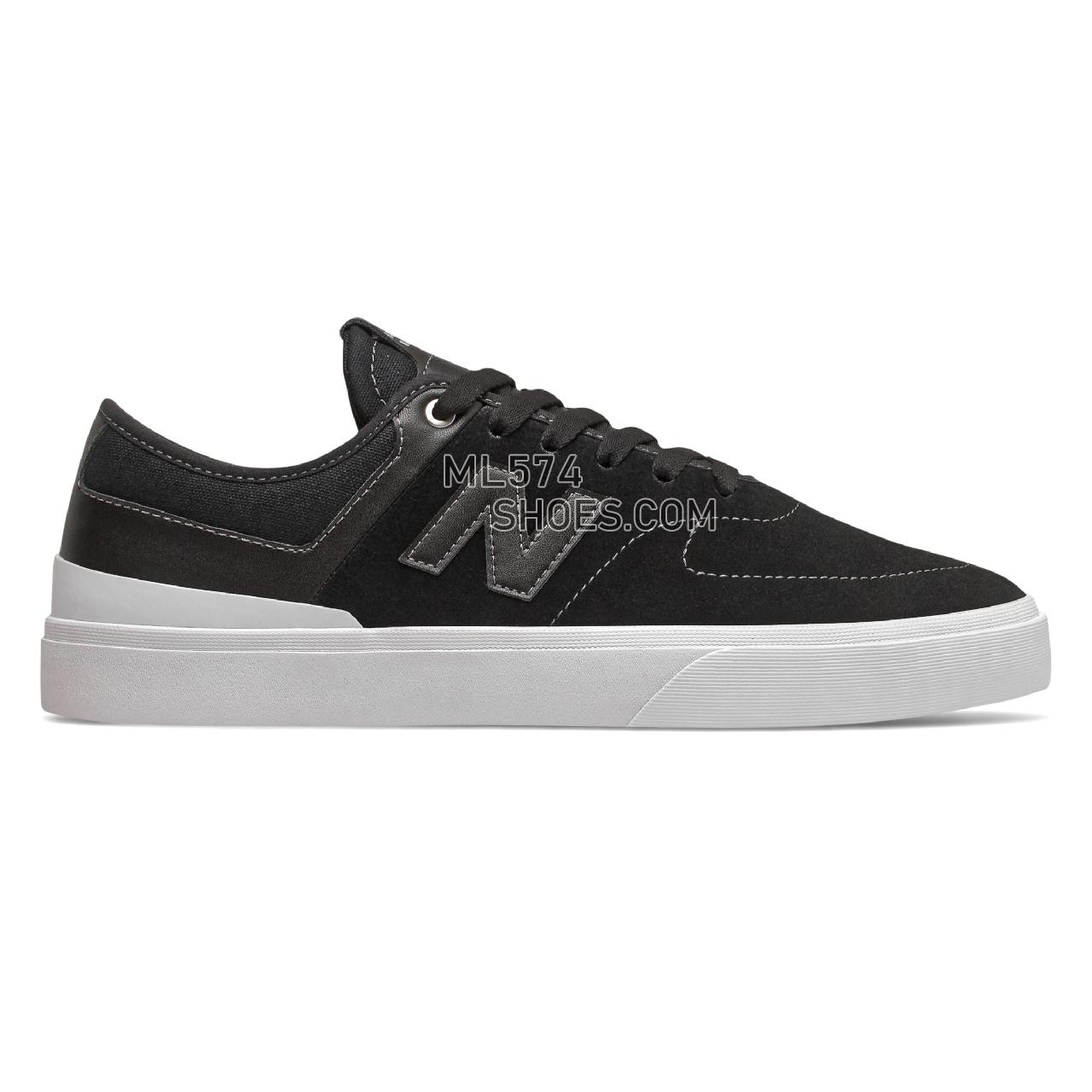New Balance Numeric 379 - Men's NB Numeric Skate - Black with White - NM379BWH