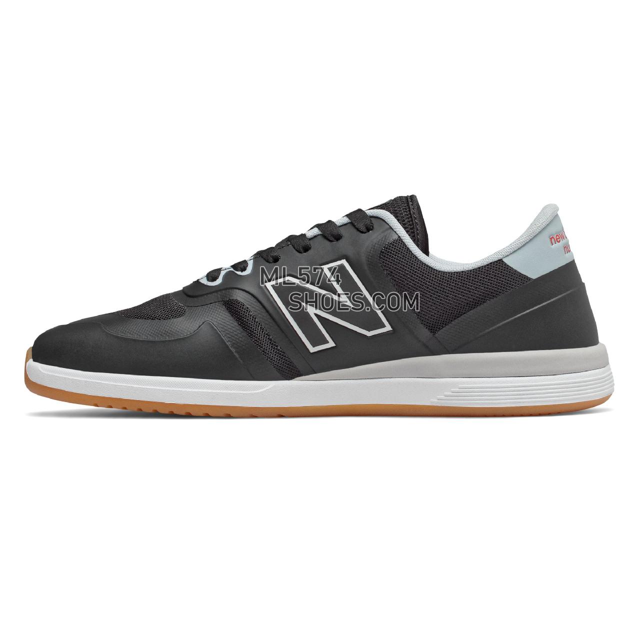 New Balance Numeric 420 - Men's NB Numeric Skate - White with Black - NM420MOR