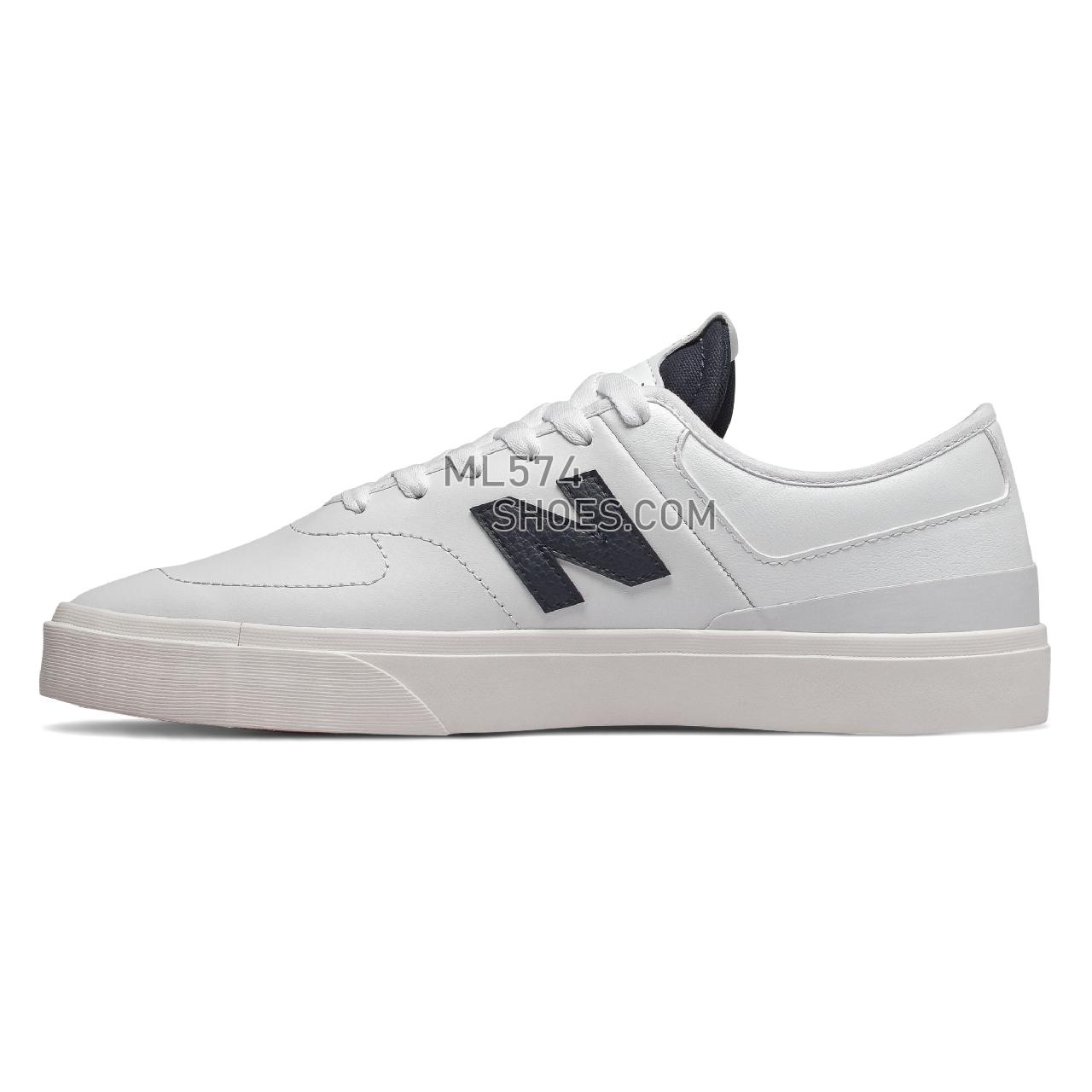 New Balance Numeric 379 - Men's NB Numeric Skate - White with Navy - NM379WWN