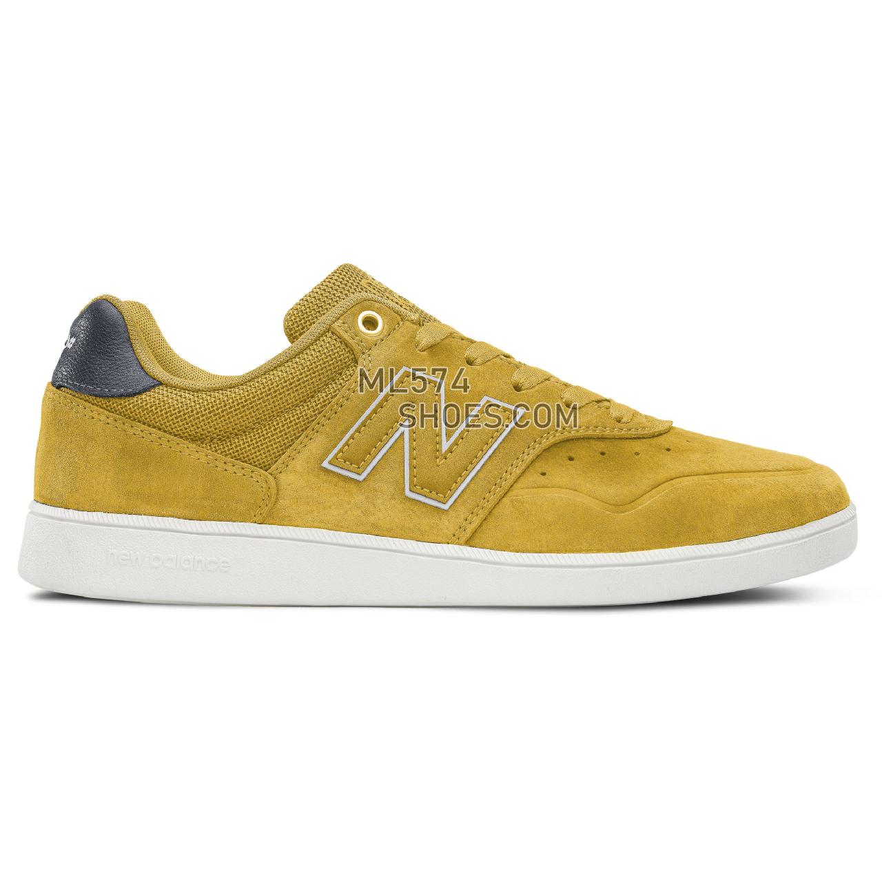 New Balance Numeric 288 - Men's NB Numeric Skate - Yellow with Navy - NM288PAP