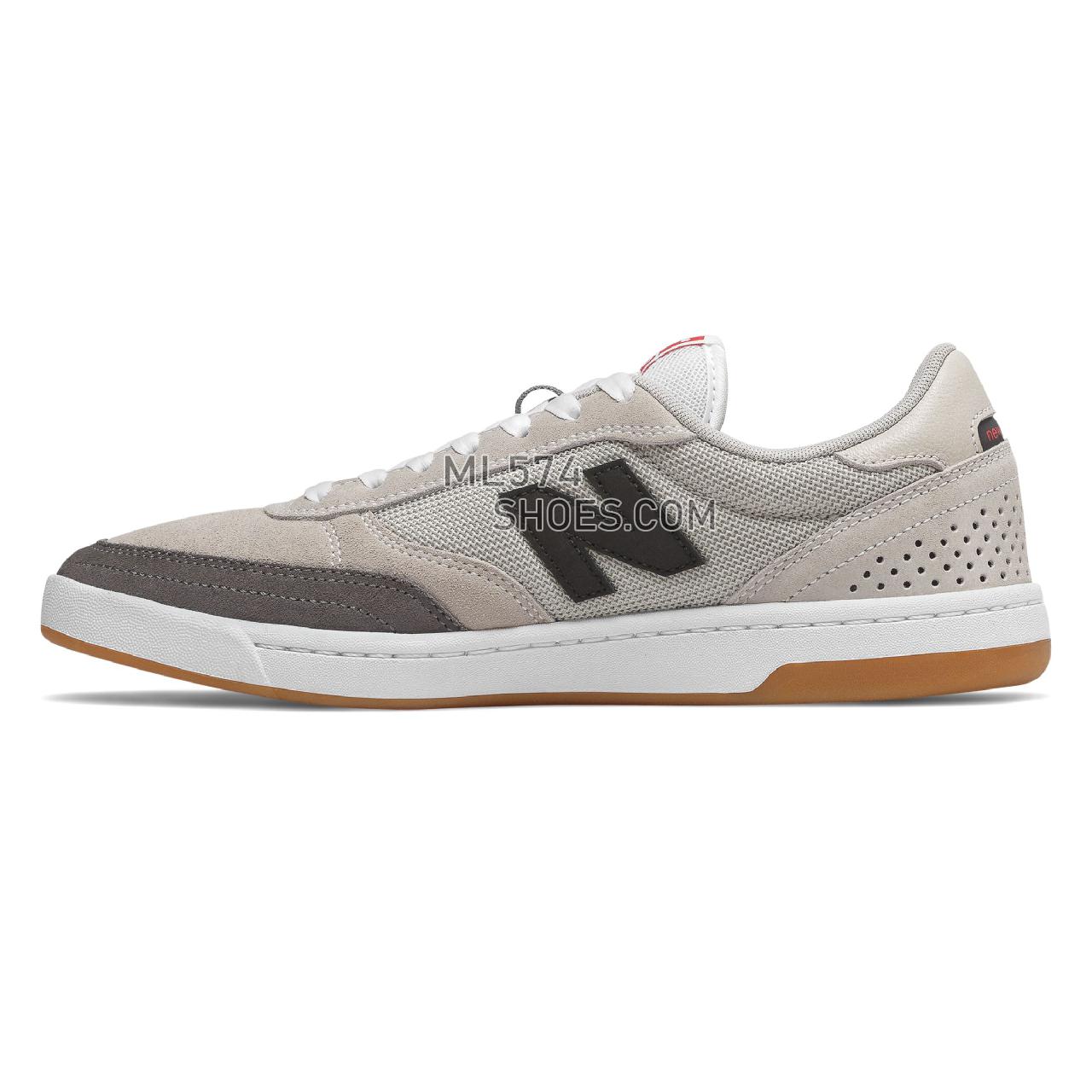 New Balance Numeric 440 - Men's NB Numeric Skate - Light Grey with Grey - NM440ELG