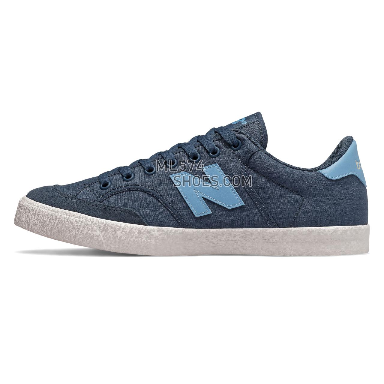 New Balance Numeric 212 - Men's NB Numeric Skate - Navy with Baby Blue - NM212NBR