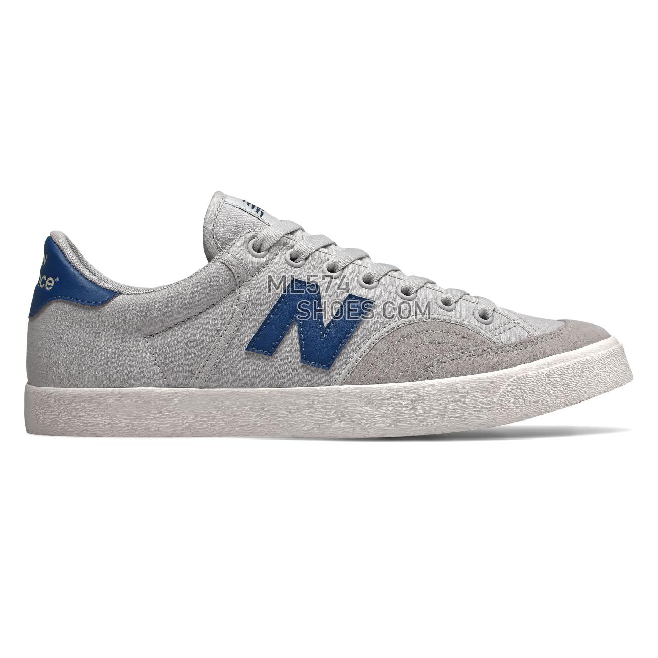 New Balance Numeric 212 - Men's NB Numeric Skate - White with Blue - NM212STN