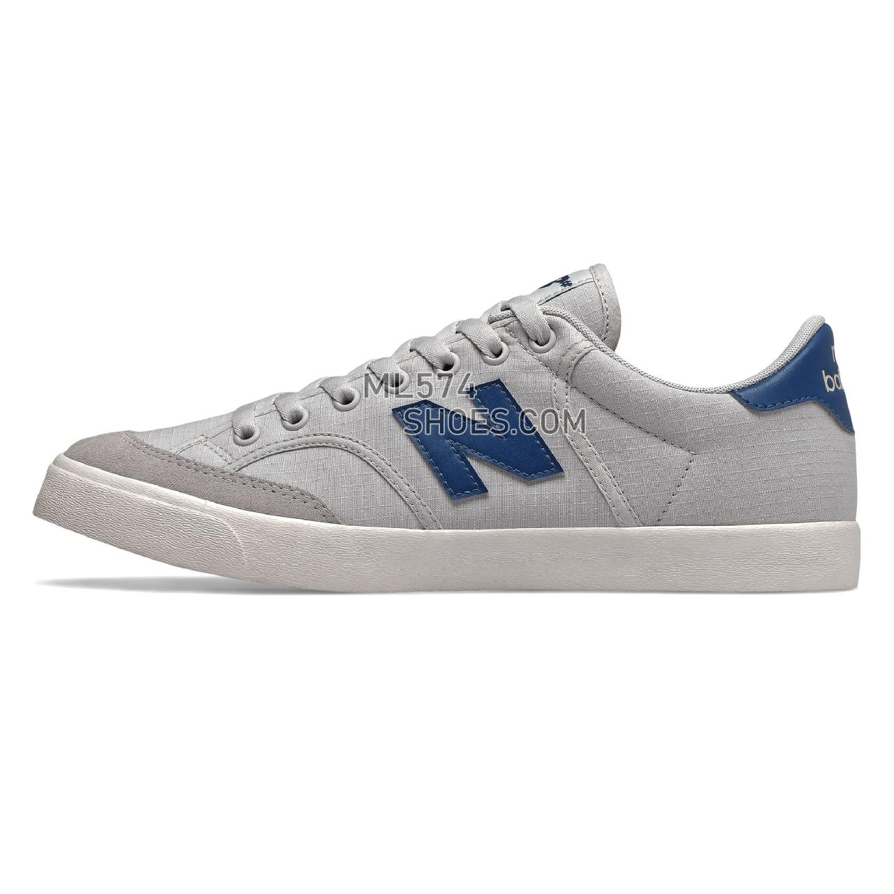 New Balance Numeric 212 - Men's NB Numeric Skate - White with Blue - NM212STN