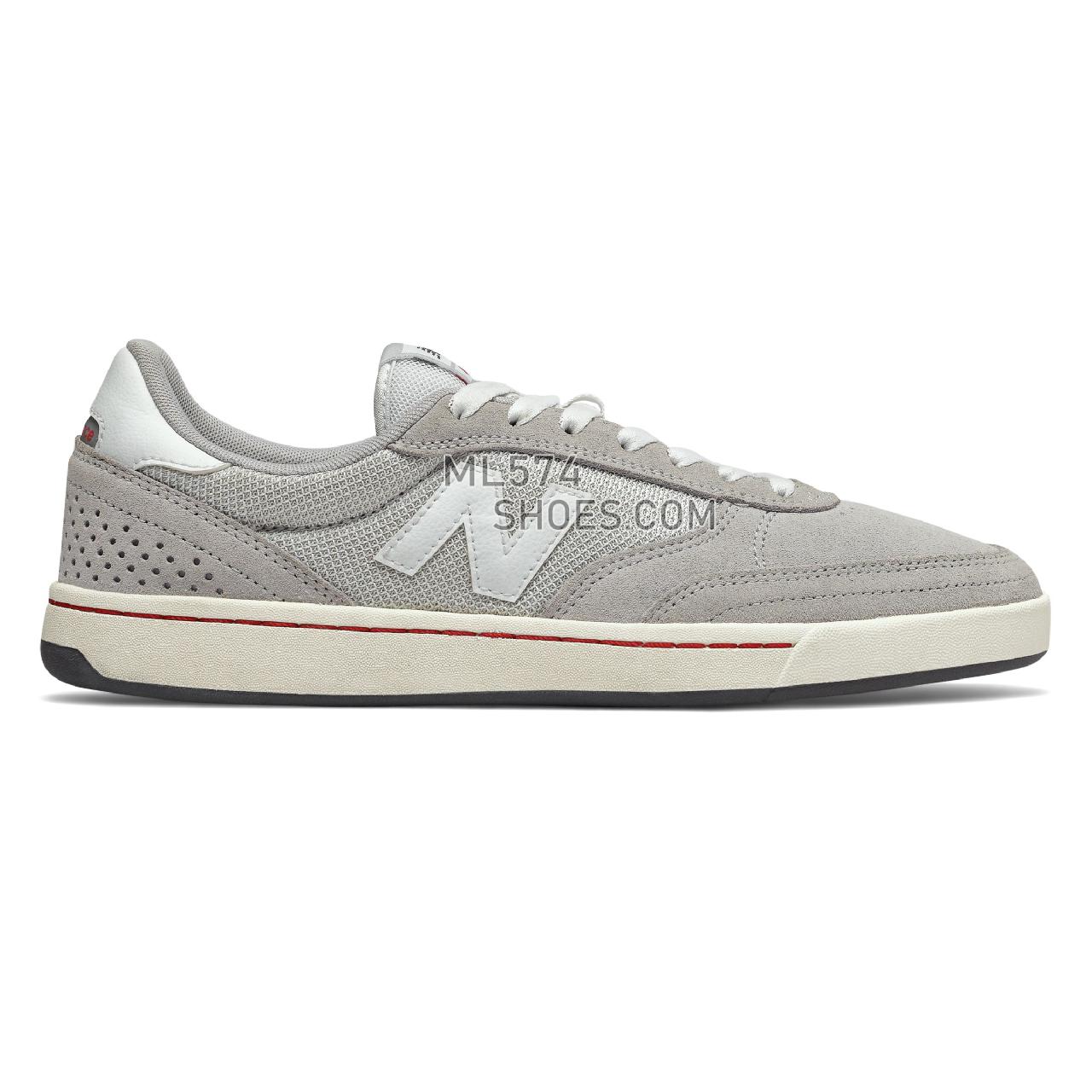 New Balance Numeric 440 - Men's NB Numeric Skate - Grey with White - NM440GRS