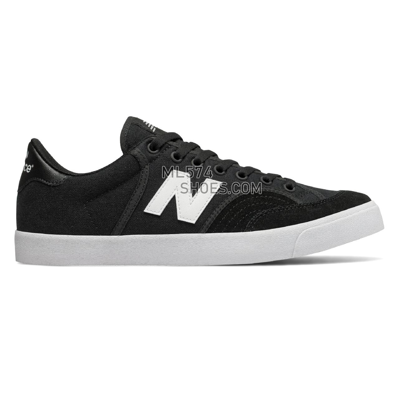New Balance Numeric 212 - Men's NB Numeric Skate - Black with White - NM212OGB