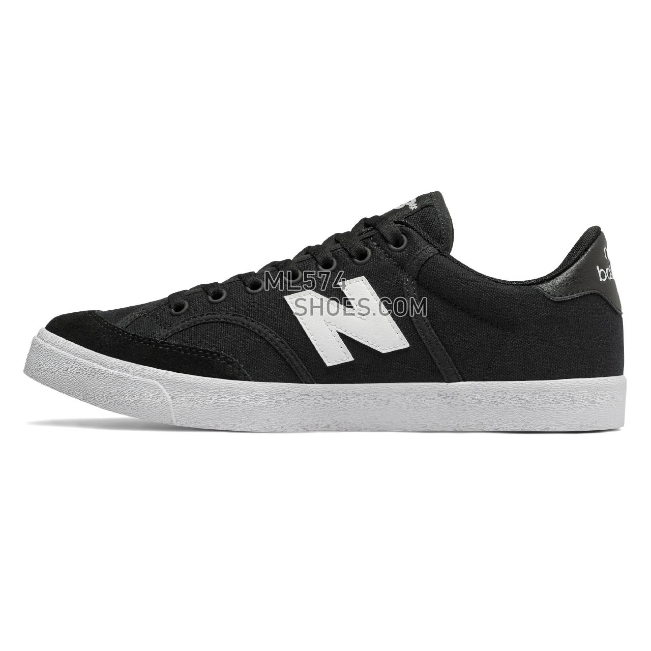 New Balance Numeric 212 - Men's NB Numeric Skate - Black with White - NM212OGB