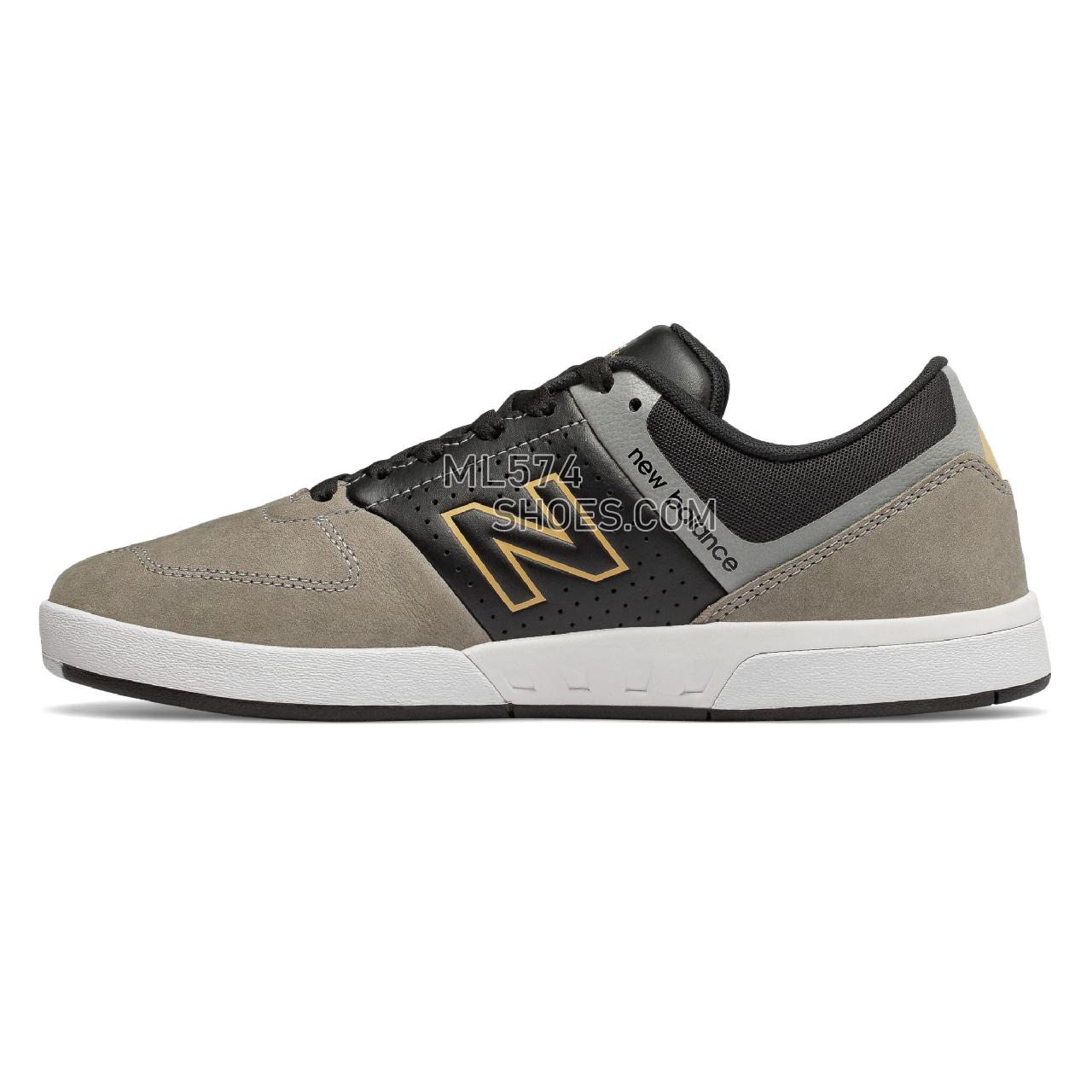 New Balance Numeric 533 - Men's NB Numeric Skate - Black with Grey - NM533BZ2