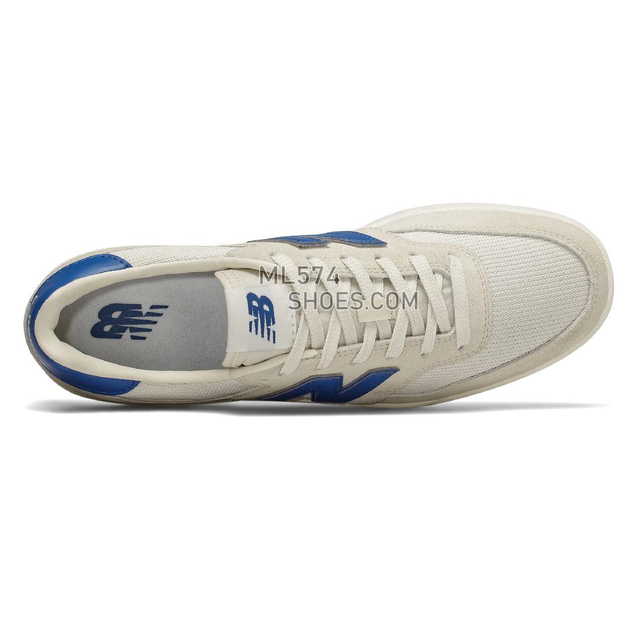 New Balance 300 - Men's Court Classics - Sea Salt with Classic Blue - CRT300YC