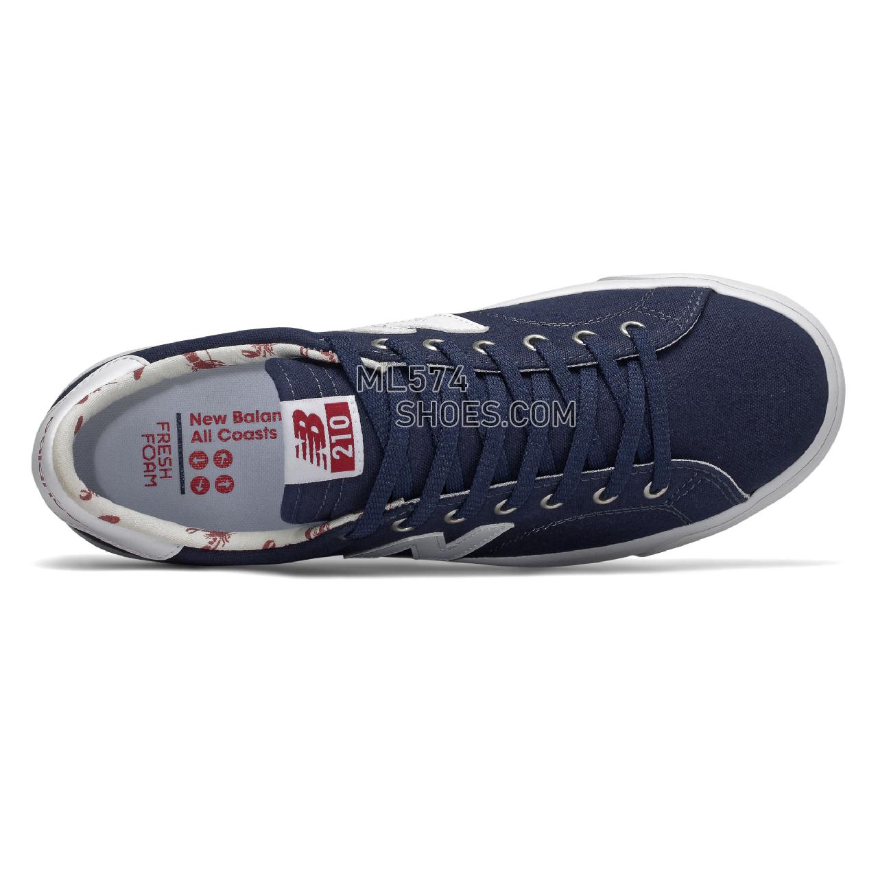 New Balance All Coasts AM210 - Men's Court Classics - Navy with White - AM210NLB