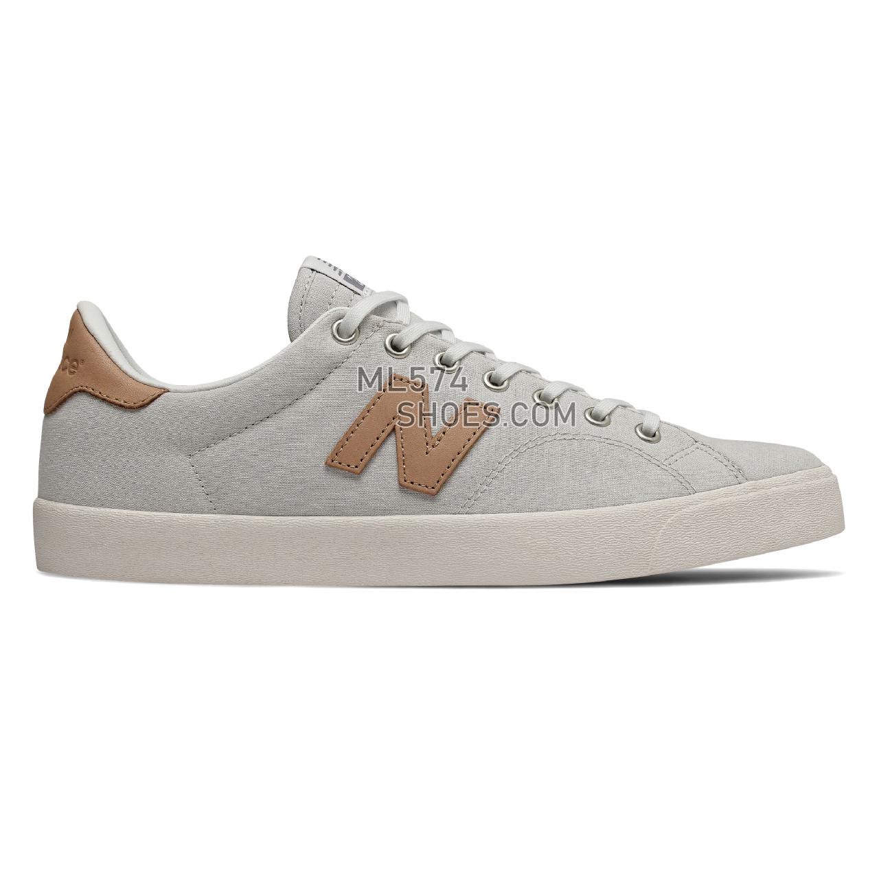 New Balance All Coasts 210 - Men's Court Classics - Tan with White - AM210CLW