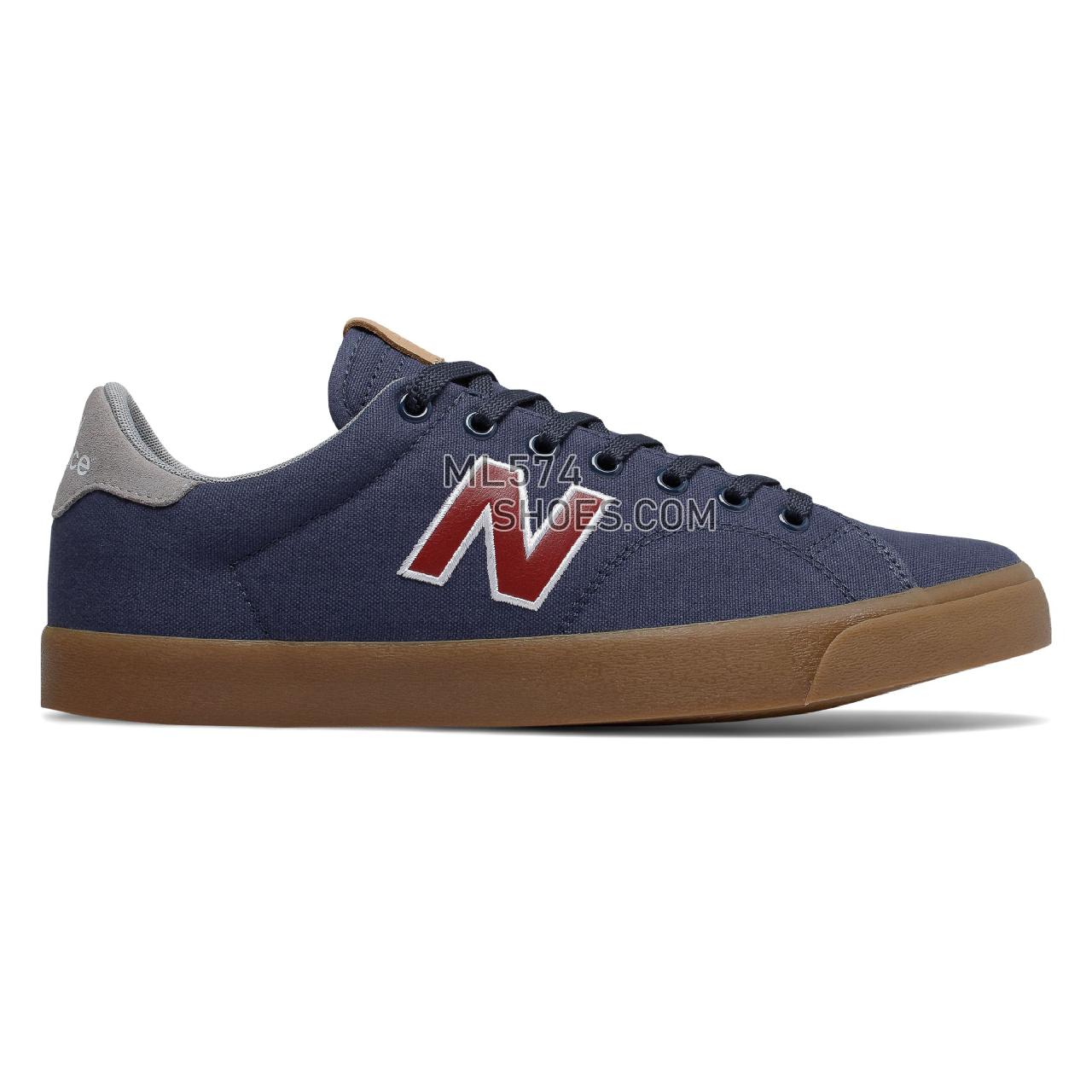 New Balance All Coasts 210 - Men's Court Classics - Navy with Red - AM210BNG