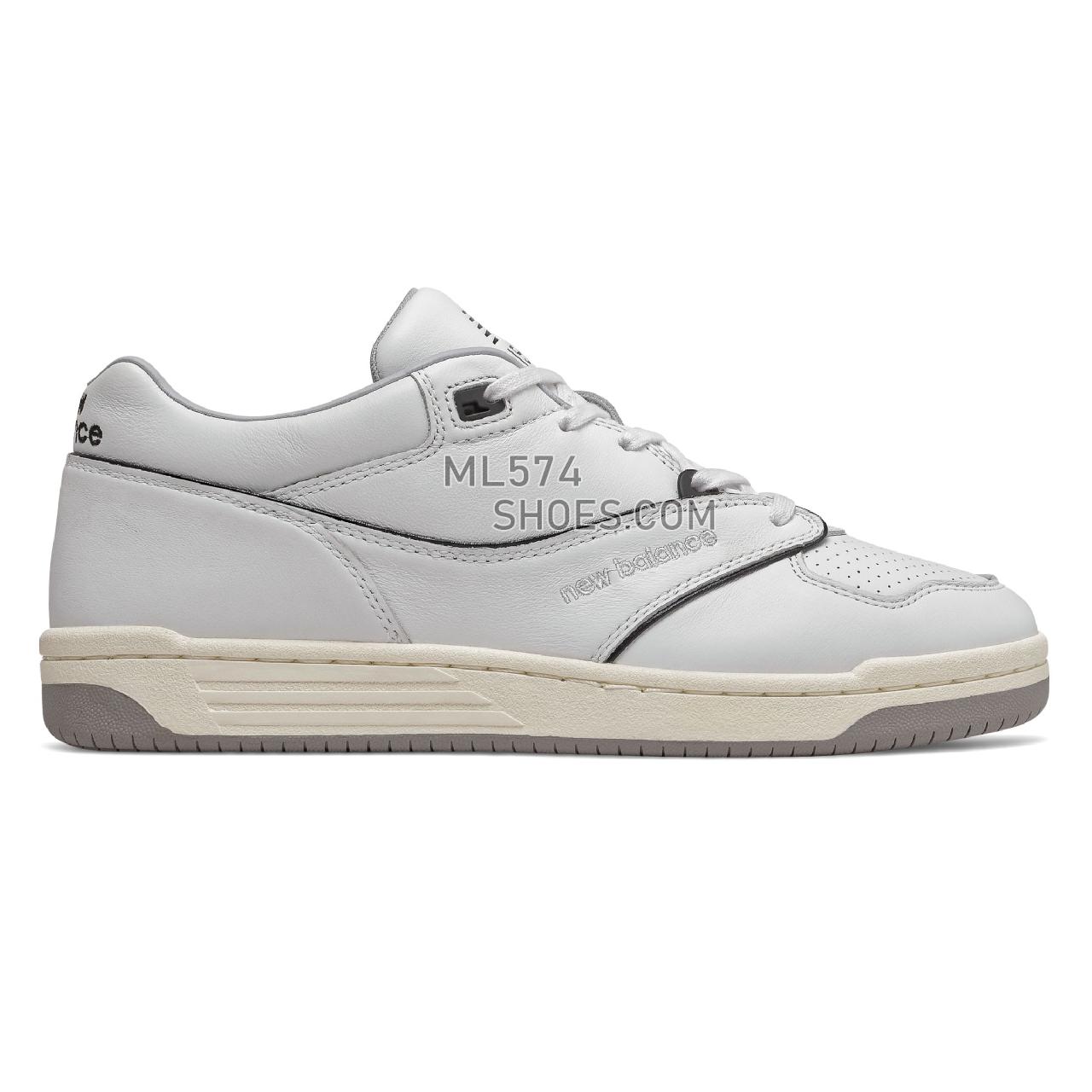 New Balance CT1500 - Men's Court Classics - Munsell White with Black - CT1500SA