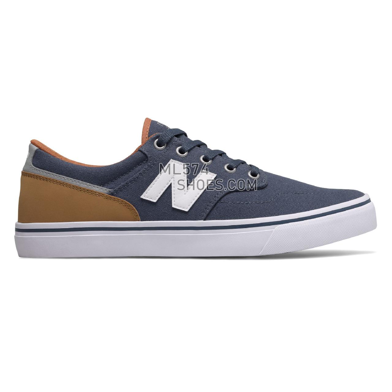 New Balance All Coasts 331 - Men's Court Classics - Navy with White and Gum - AM331NYO