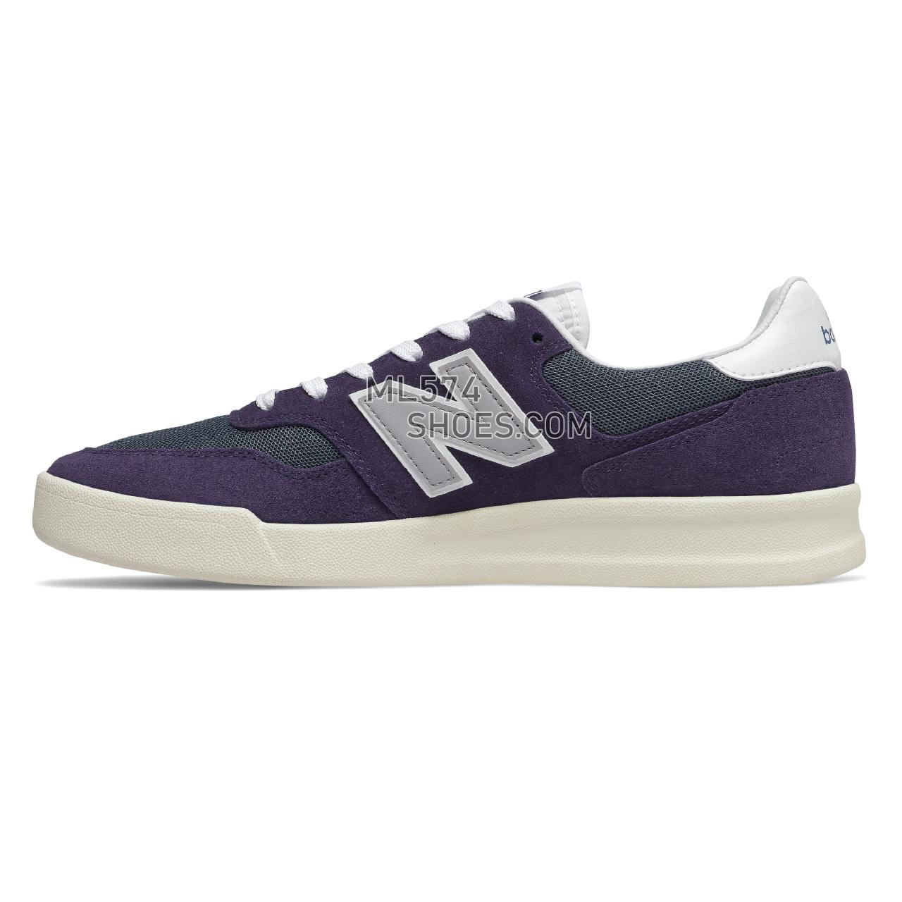 New Balance 300 - Men's Court Classics - Navy with White - CRT300I2