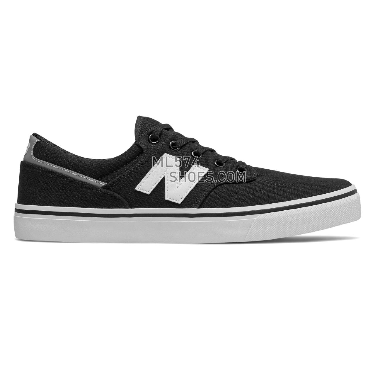 New Balance All Coasts 331 - Men's Court Classics - Black with White and Light Grey - AM331NBB