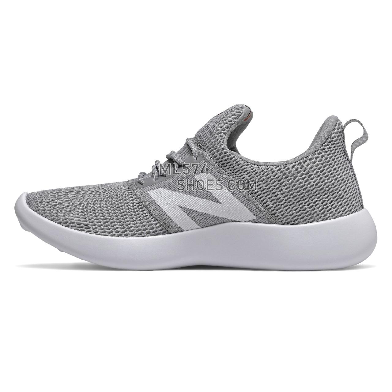 New Balance RCVRY v2 - Men's Post-Game - Grey with White - RCVRYG2