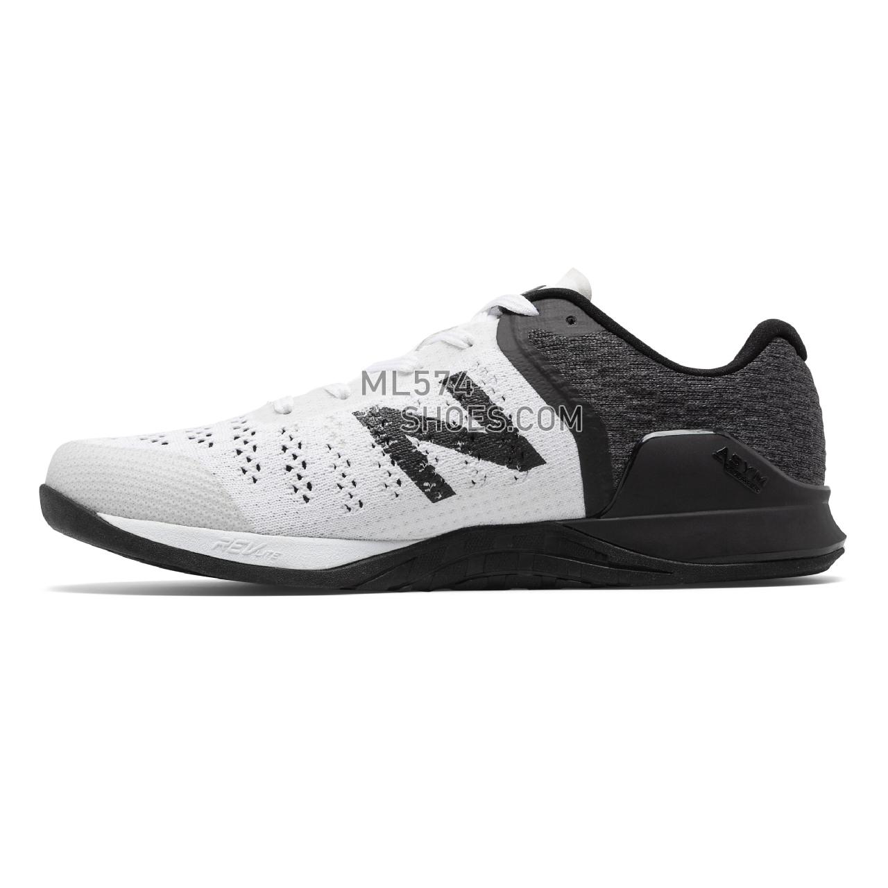 New Balance Minimus Prevail - Men's Cross-Training - White with Black and Energy Red - MXMPLW1