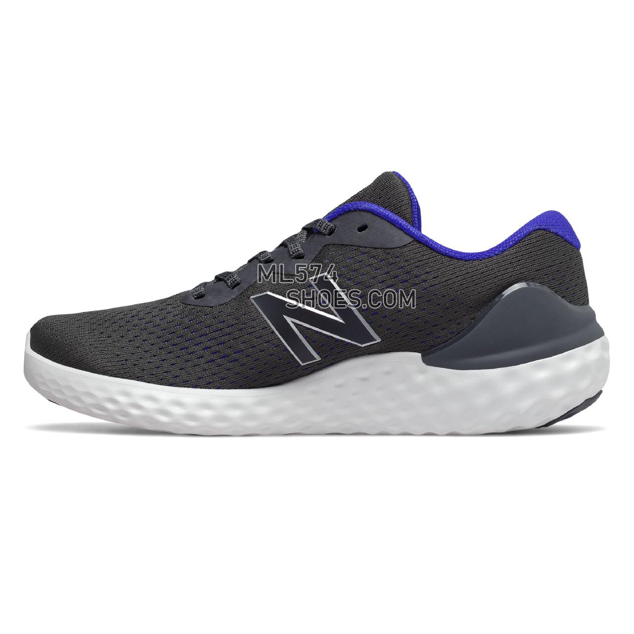 New Balance Fresh Foam 1365 - Men's Walking - Magnet with UV Blue and White - MW1365LM