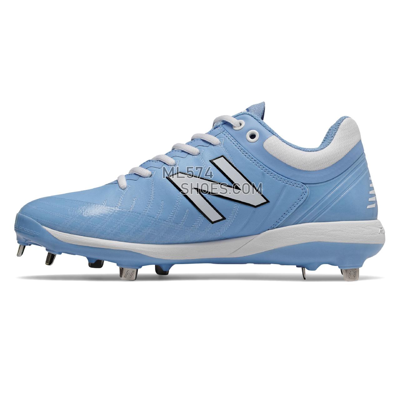 New Balance 4040v5 Metal - Men's Baseball Turf - Baby Blue with White - L4040SD5