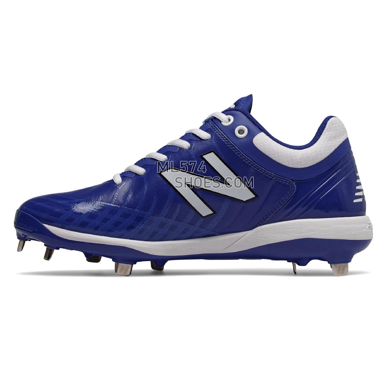 New Balance 4040v5 Metal - Men's Baseball Turf - Royal Blue with White - L4040TB5
