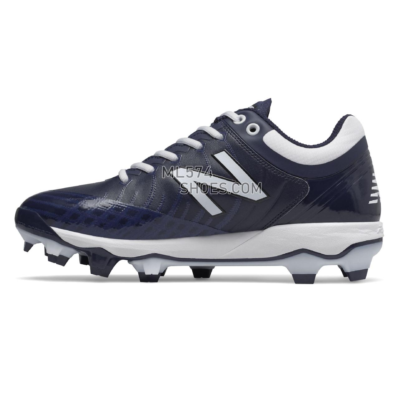 New Balance 4040v5 TPU - Men's Baseball Turf - Navy with White - PL4040N5