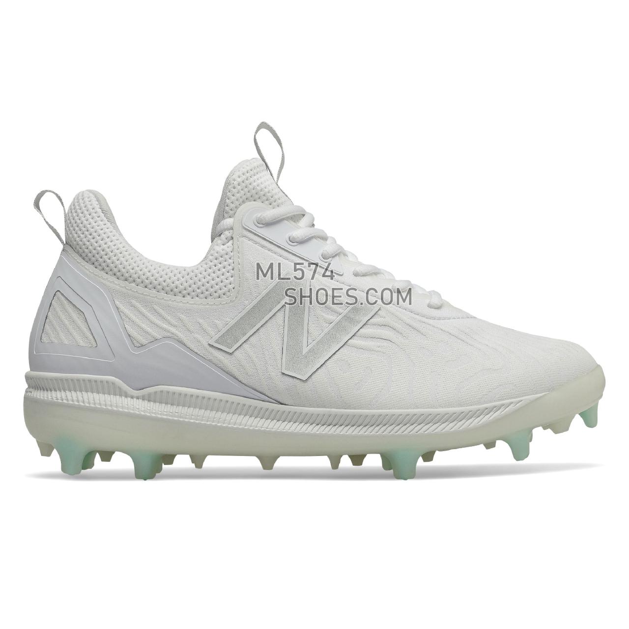 New Balance FuelCell COMPv2 - Men's Baseball Turf - White with Munsell White - LCOMPTW2