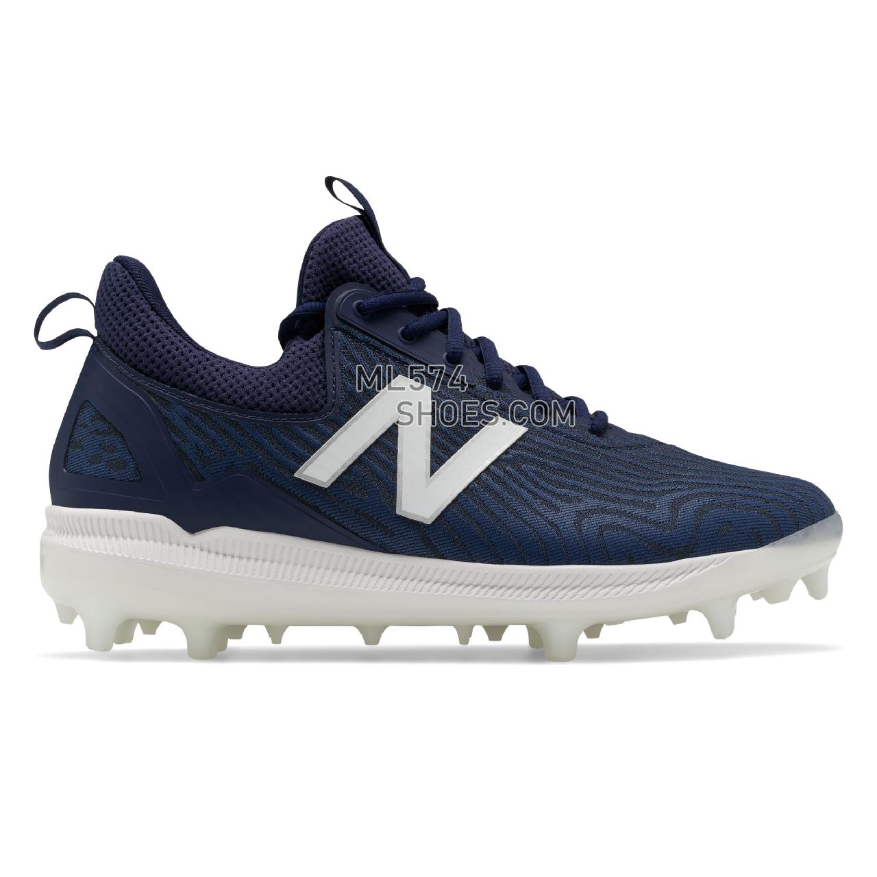 New Balance FuelCell COMPv2 - Men's Baseball Turf - Vintage Indigo with Team Navy - LCOMPTN2
