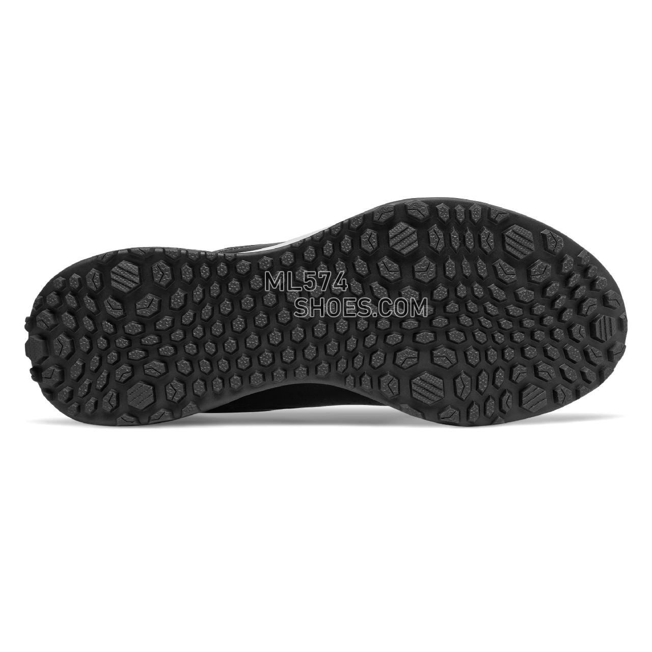 New Balance 950v3 - Men's Umpire Footwear - Black with White - MUM950T3