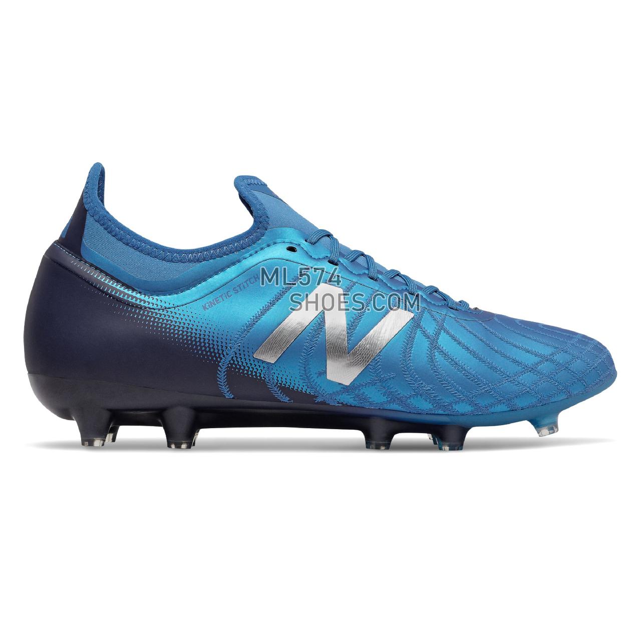 New Balance Tekela v2 Magia FG - Men's Soccer - Vision Blue with Neo Classic Blue and Team Navy - MSTMFVC2